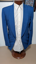 Load image into Gallery viewer, Vintage Miami Vice Royal Blue Formal Sport Coat