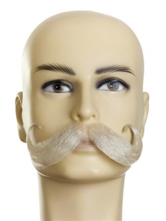 Santa Moustache White