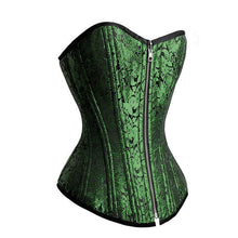 Load image into Gallery viewer, Corset Overbust Dominique Reversible Brocade Size 30 only