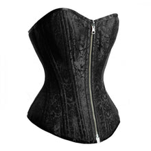 Load image into Gallery viewer, Corset Overbust Dominique Reversible Brocade Size 30 only