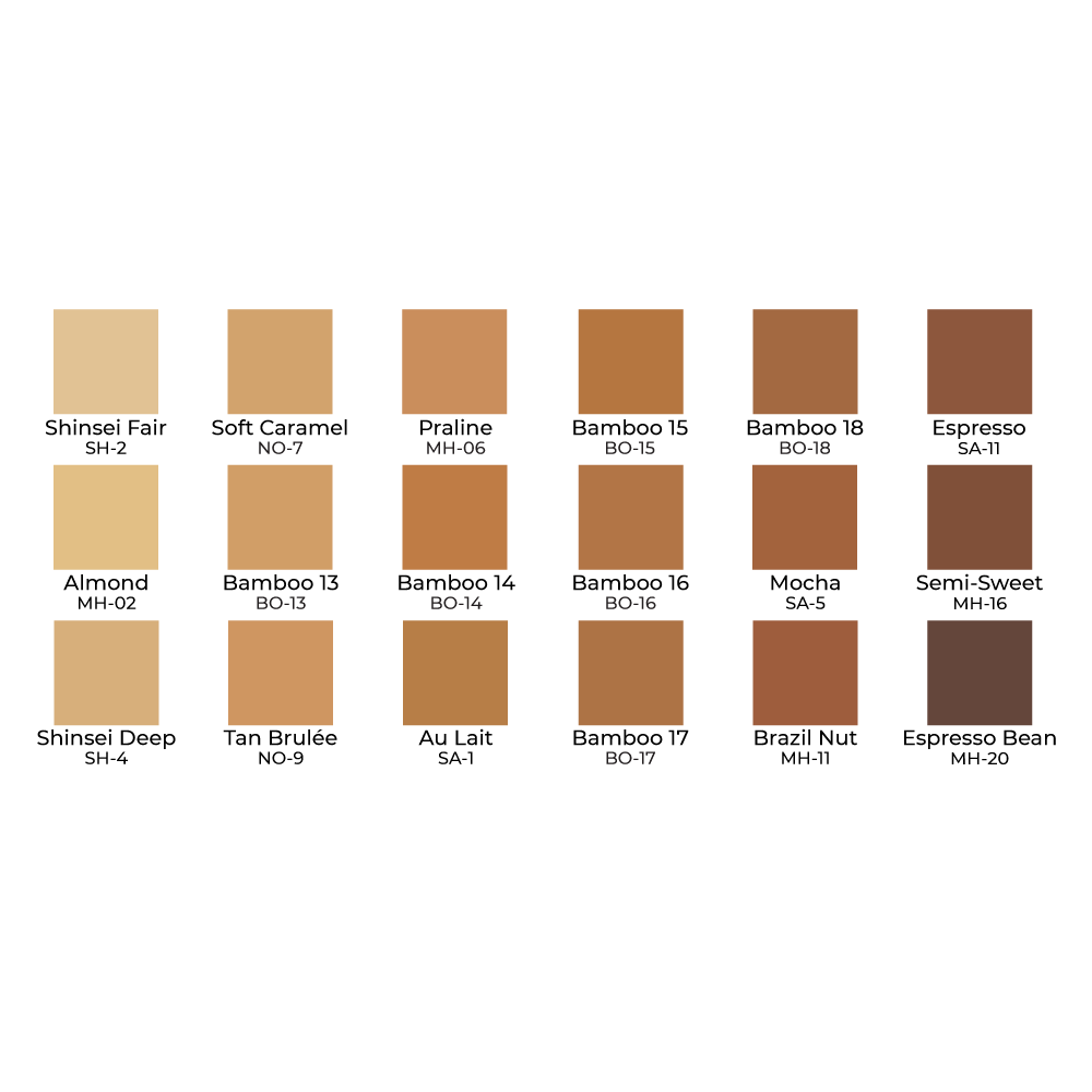 olive skin color palette
