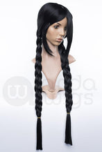 Load image into Gallery viewer, Leia Long Braided Wig in Black or Brown