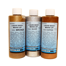 Load image into Gallery viewer, Liquid Body Make-up metallic by Kryolan