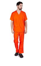 Load image into Gallery viewer, Scrub Set Top/Bottom Orange
