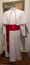 Load image into Gallery viewer, Pope Robe White/Red By Tabi Costumes
