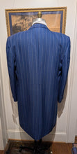 Load image into Gallery viewer, Zoot Suit Royal Blue with White pinstripe Size 2XL
