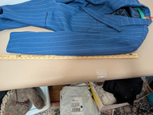 Load image into Gallery viewer, Zoot Suit Royal Blue with White pinstripe Size 2XL

