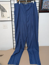 Load image into Gallery viewer, Zoot Suit Royal Blue with White pinstripe Size 2XL
