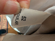 Load image into Gallery viewer, Zoot Suit Tan with Black Stripe size 52R/48W
