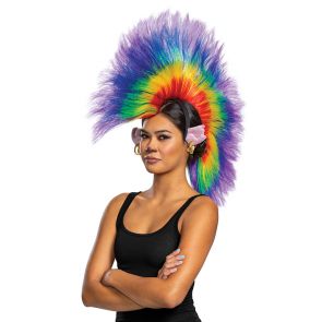 Trolls WT Barb Rainbow Adult Wig