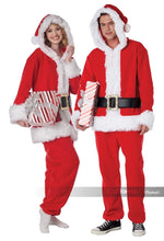 Load image into Gallery viewer, Fleece Jumpsuit Santa
