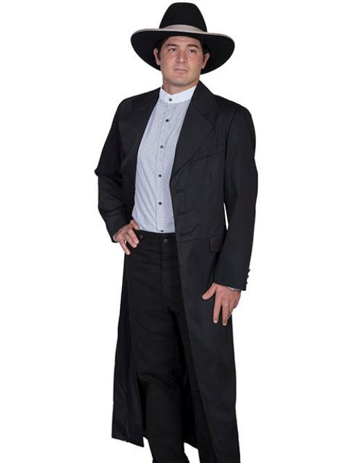 Costume Long Cowboy Coat Cowboy Long Jacket - Main Image