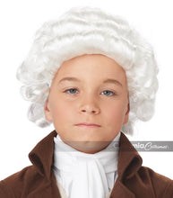 Load image into Gallery viewer, Colonial Man White Wig

