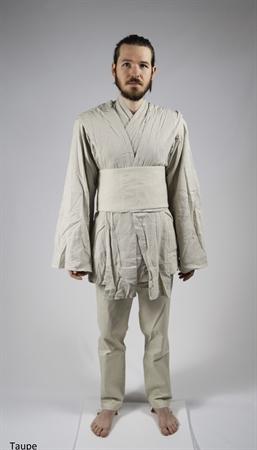 Jedi Tunic w-Cloth Belt Taupe S-M