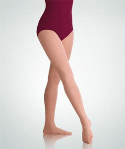 TotalSTRETCH  Plus Footed Shimmer Tights Jazzy Tan