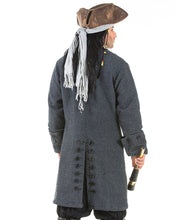 Load image into Gallery viewer, Pirate Coat Grey Wood Buttons
