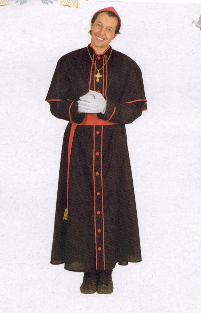 Cardinal Black with Red Piping Size Medium