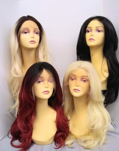 Cameron Long Lace Front Wig Blonde/dark roots or Burgundy/dark roots by West Bay