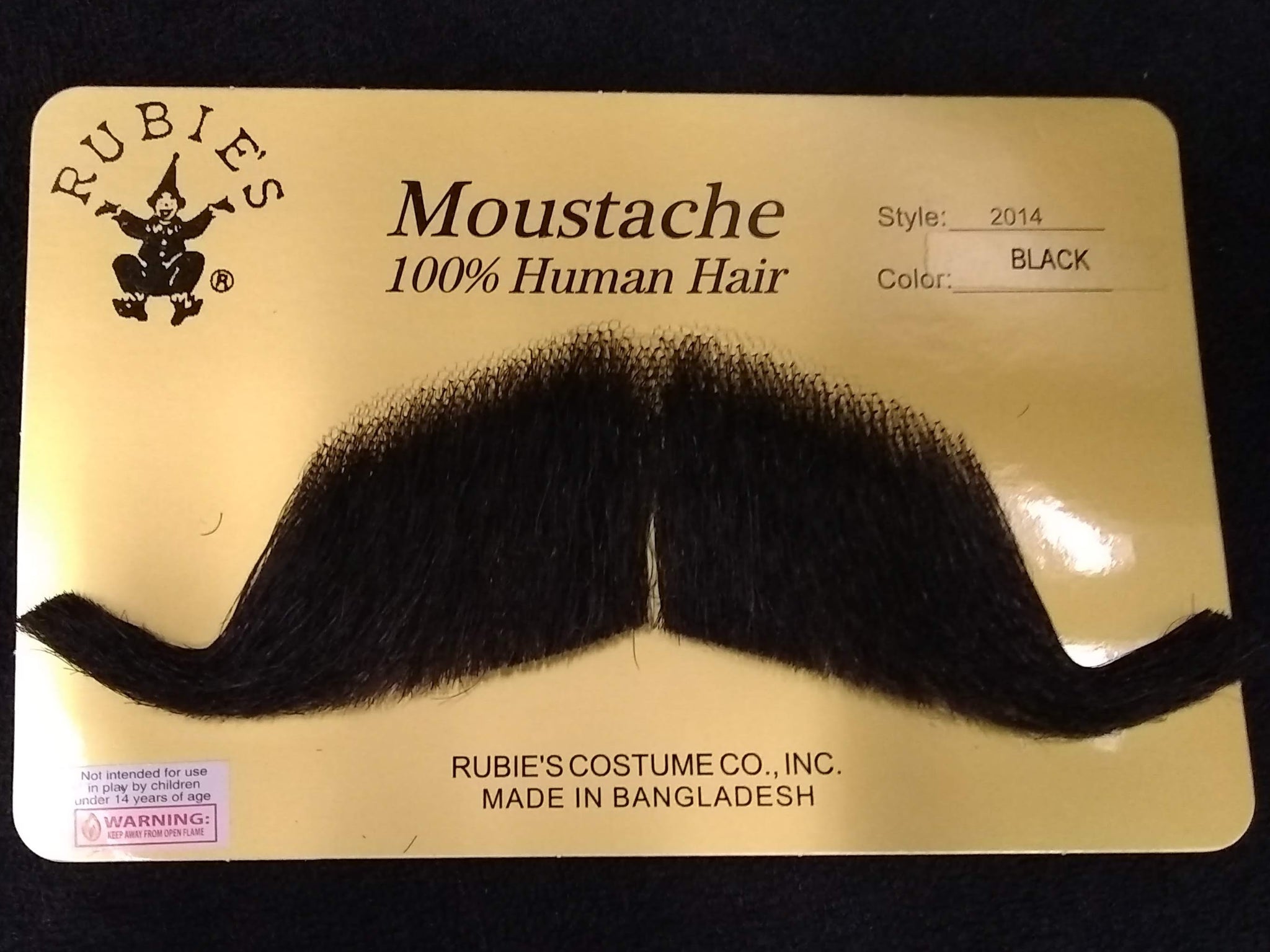 Rubie‘s Handlebar Moustache – Mittelbraune Schnurrbart-Attrappe Für Verkleidungen Rubie‘s Handlebar Moustache – Mittelbraune Schnurrbart-Attrappe Für Verkleidungen