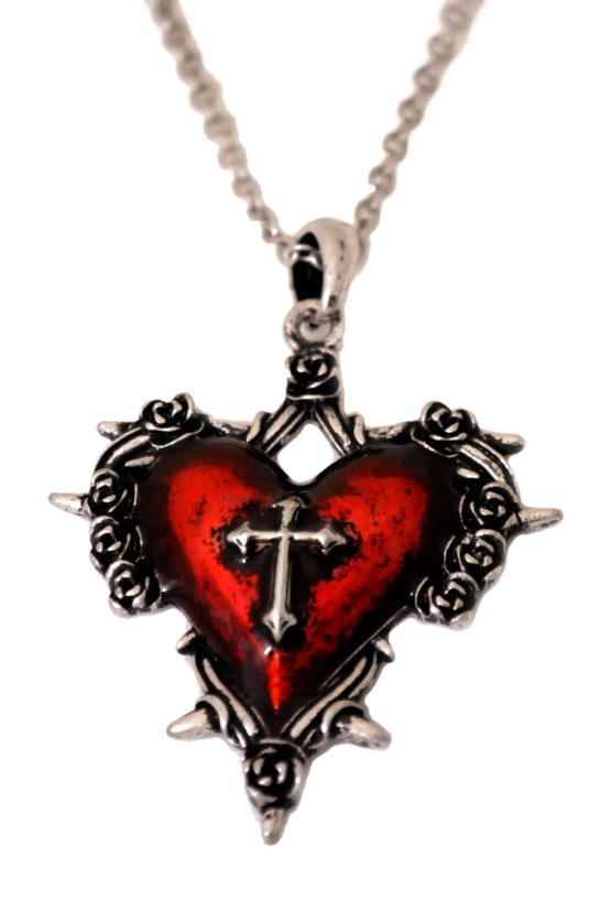 Necklace Heart & Cross