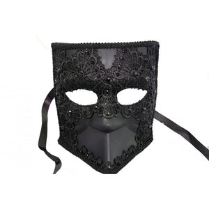 Venetian Bauta Lace Masks