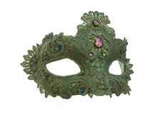 Load image into Gallery viewer, Mask Venetian Lace w/ Stones
