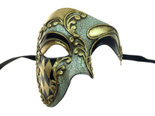 Load image into Gallery viewer, Mask Venetian Harlequin Half

