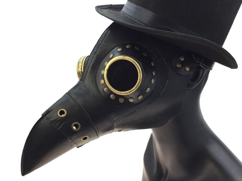 Plague Doctor Mask In Black