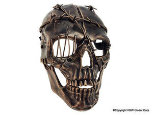 Mask Skeleton w/ Barbed Wire