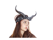 Load image into Gallery viewer, Vintage Style Horned Headdress
