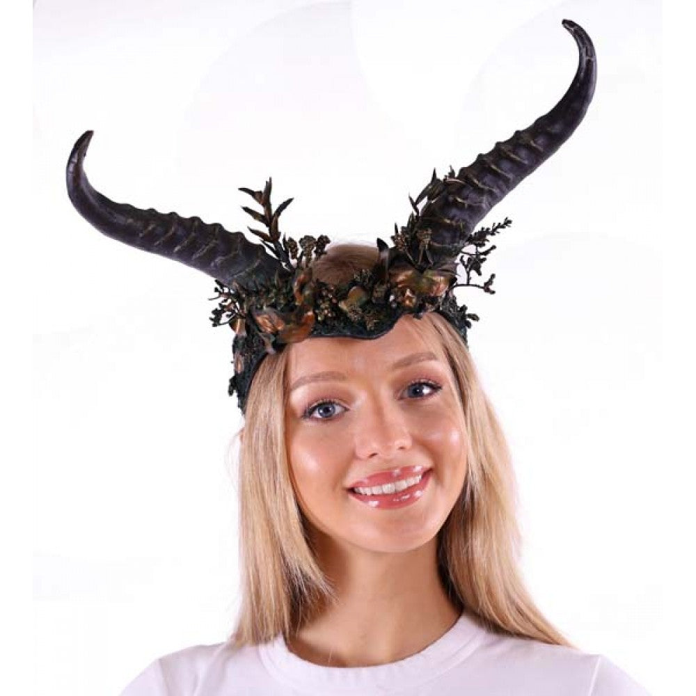 Horn Headdress Forest Style
