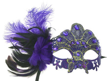 Load image into Gallery viewer, Venetian Lace w/ Feather

