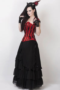 Black Long Victorian Inspired Skirt