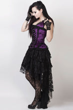 Load image into Gallery viewer, Black Lace Burlesque Skirt
