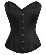 Black Satin Classic Overbust Corset Size 34 Only