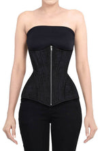 Load image into Gallery viewer, Underbust Training w/Zip Black
