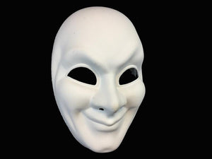 Full Face Smiling Venetian Mask