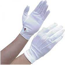 Gloves Nylon Men's White