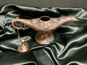 Copper Aladdin Lamp