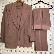 Vintage 70's Tux 41L 34L Mauve tuxedo