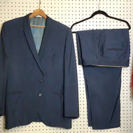 60s Navy 2pc 44R