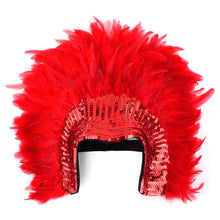 Load image into Gallery viewer, Headdress Sequin and Feather
