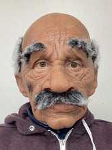 Load image into Gallery viewer, Old Man Mask Balding w/Moustache
